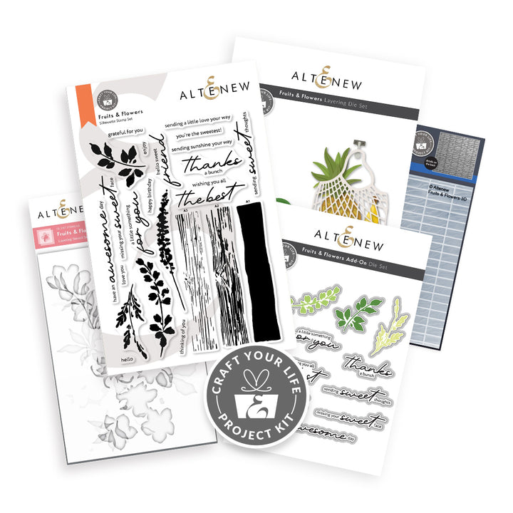 Craft Your Life Project Kit Craft Your Life Project Kit: Fruits & Flowers & Add-On Die Bundle