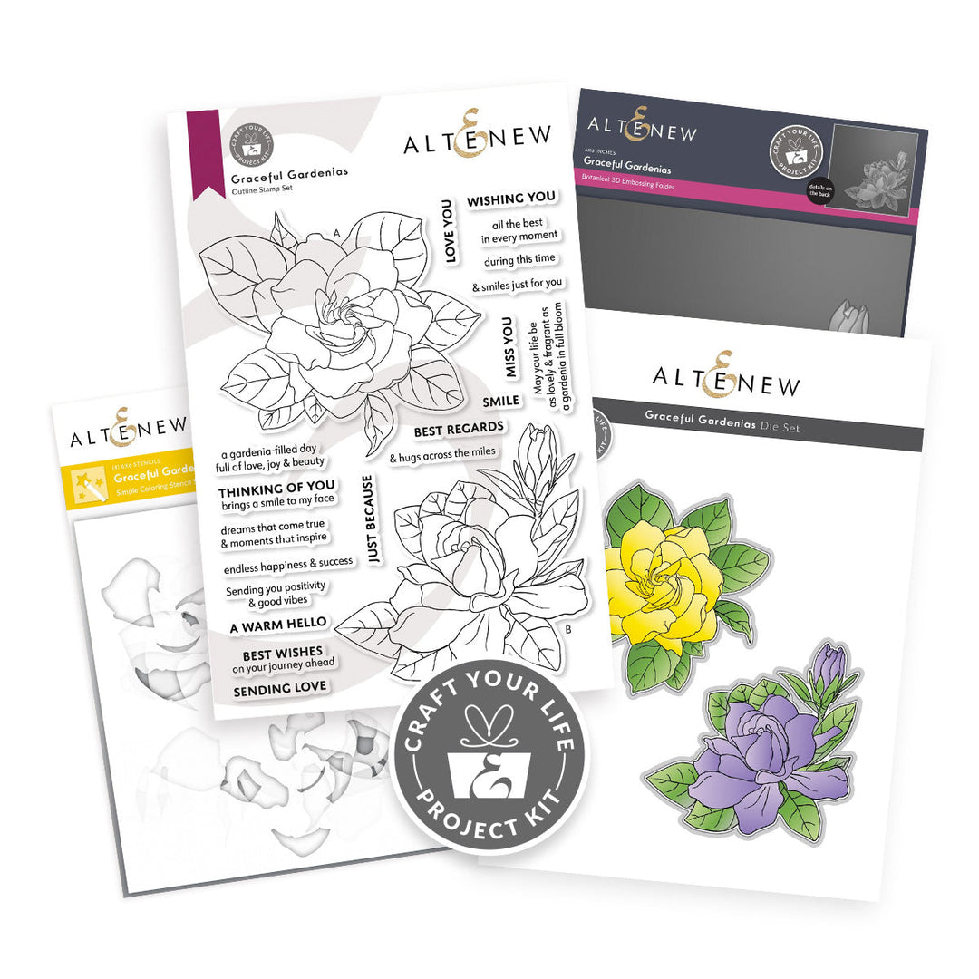 Craft Your Life Project Kit Craft Your Life Project Kit: Graceful Gardenias