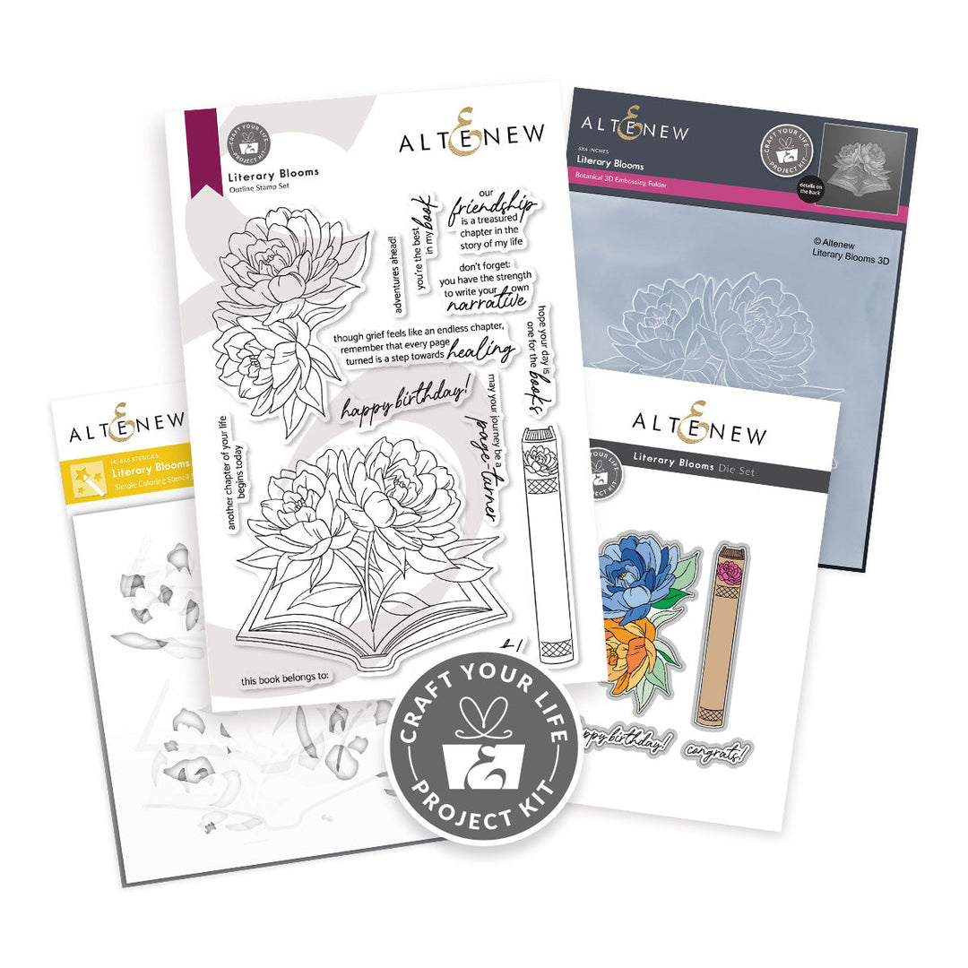 Craft Your Life Project Kit Craft Your Life Project Kit: Literary Blooms