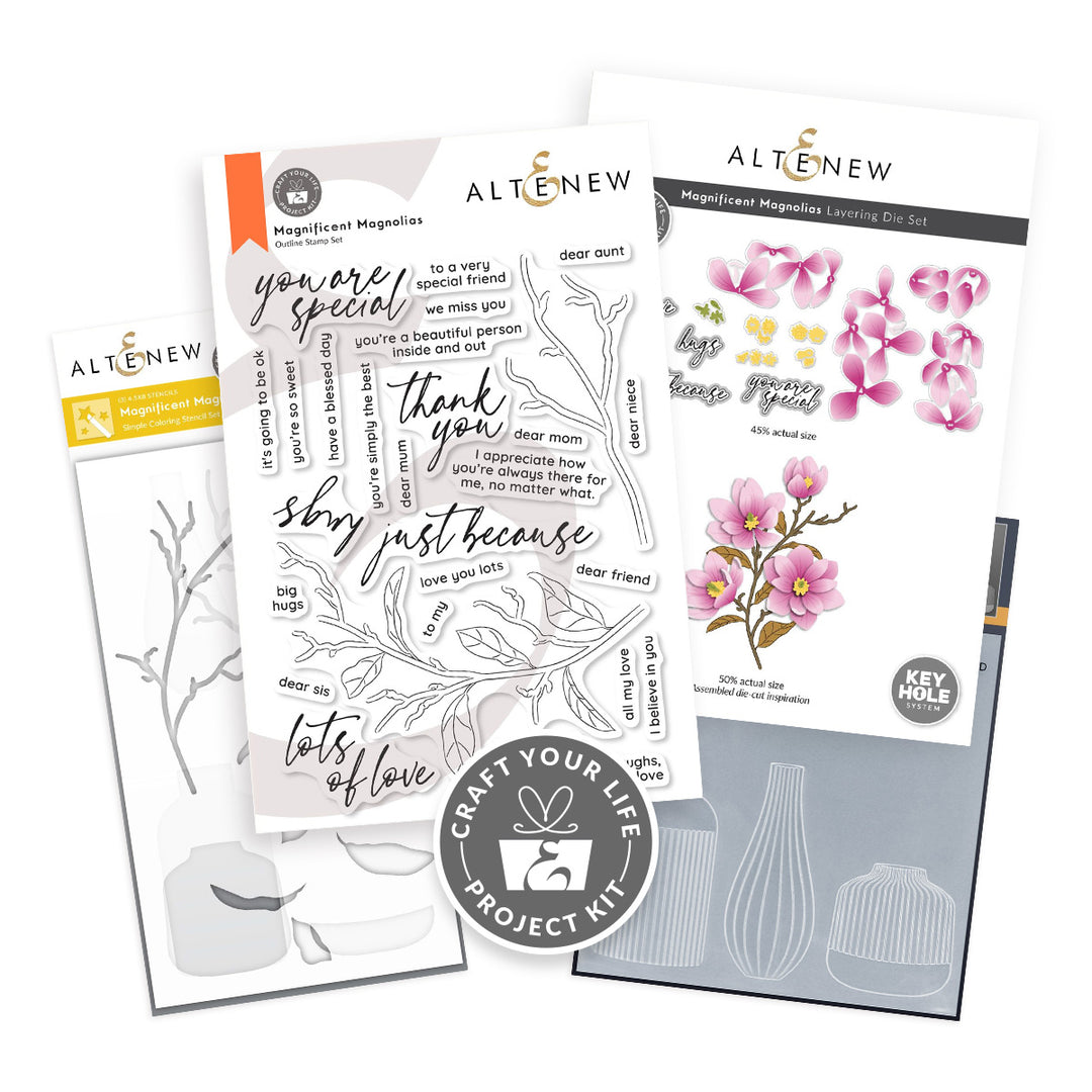 Craft Your Life Project Kit Craft Your Life Project Kit: Magnificent Magnolias