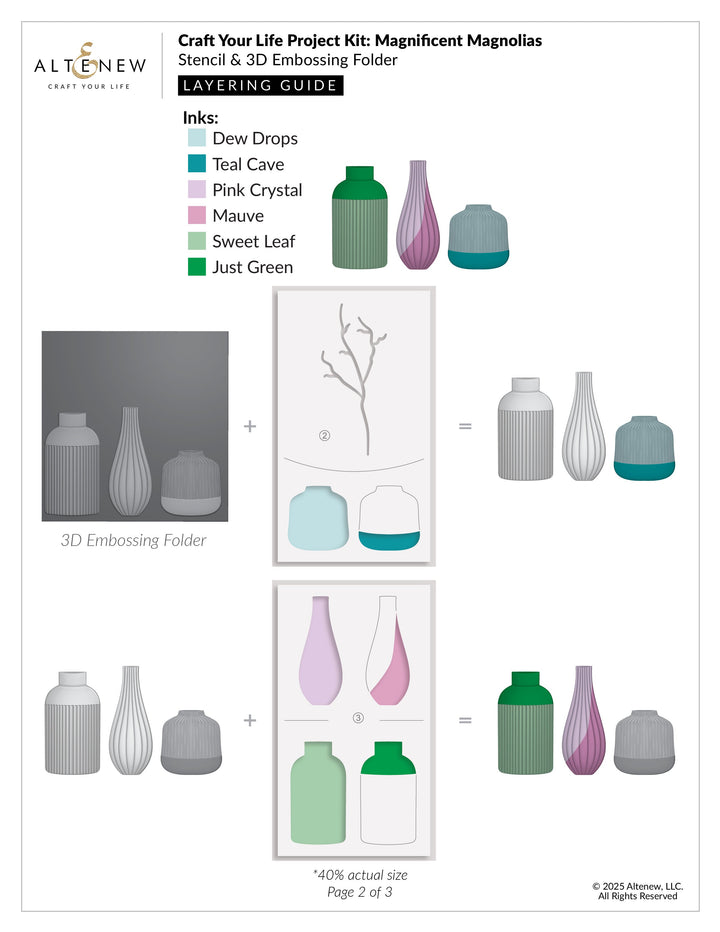 Craft Your Life Project Kit Craft Your Life Project Kit: Magnificent Magnolias