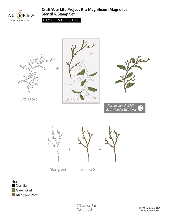 Craft Your Life Project Kit Craft Your Life Project Kit: Magnificent Magnolias