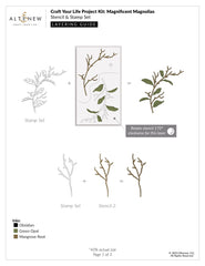 Craft Your Life Project Kit Craft Your Life Project Kit: Magnificent Magnolias