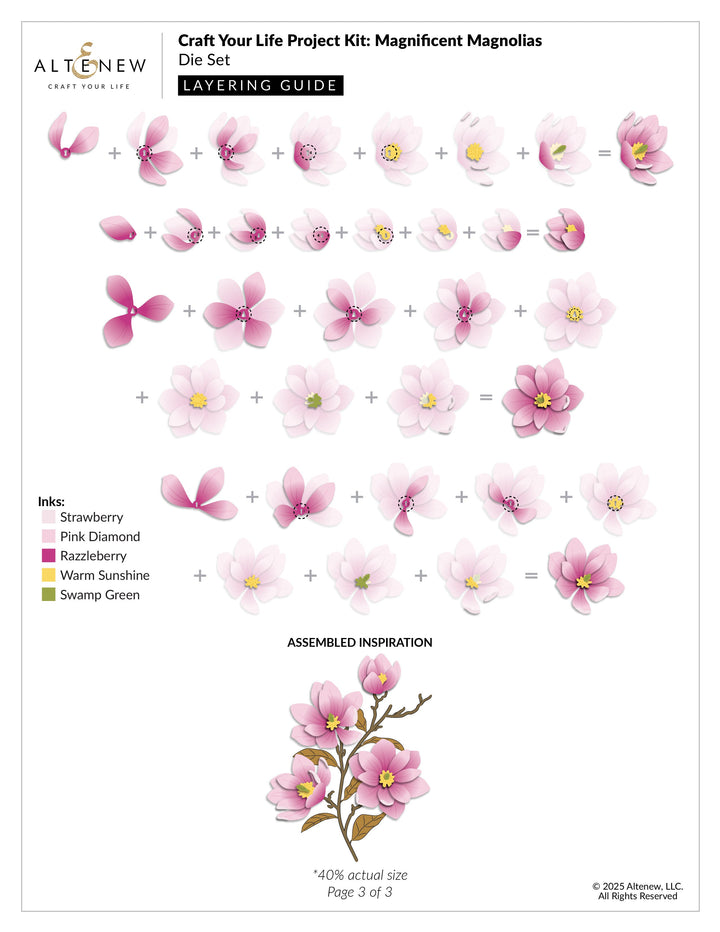 Craft Your Life Project Kit Craft Your Life Project Kit: Magnificent Magnolias