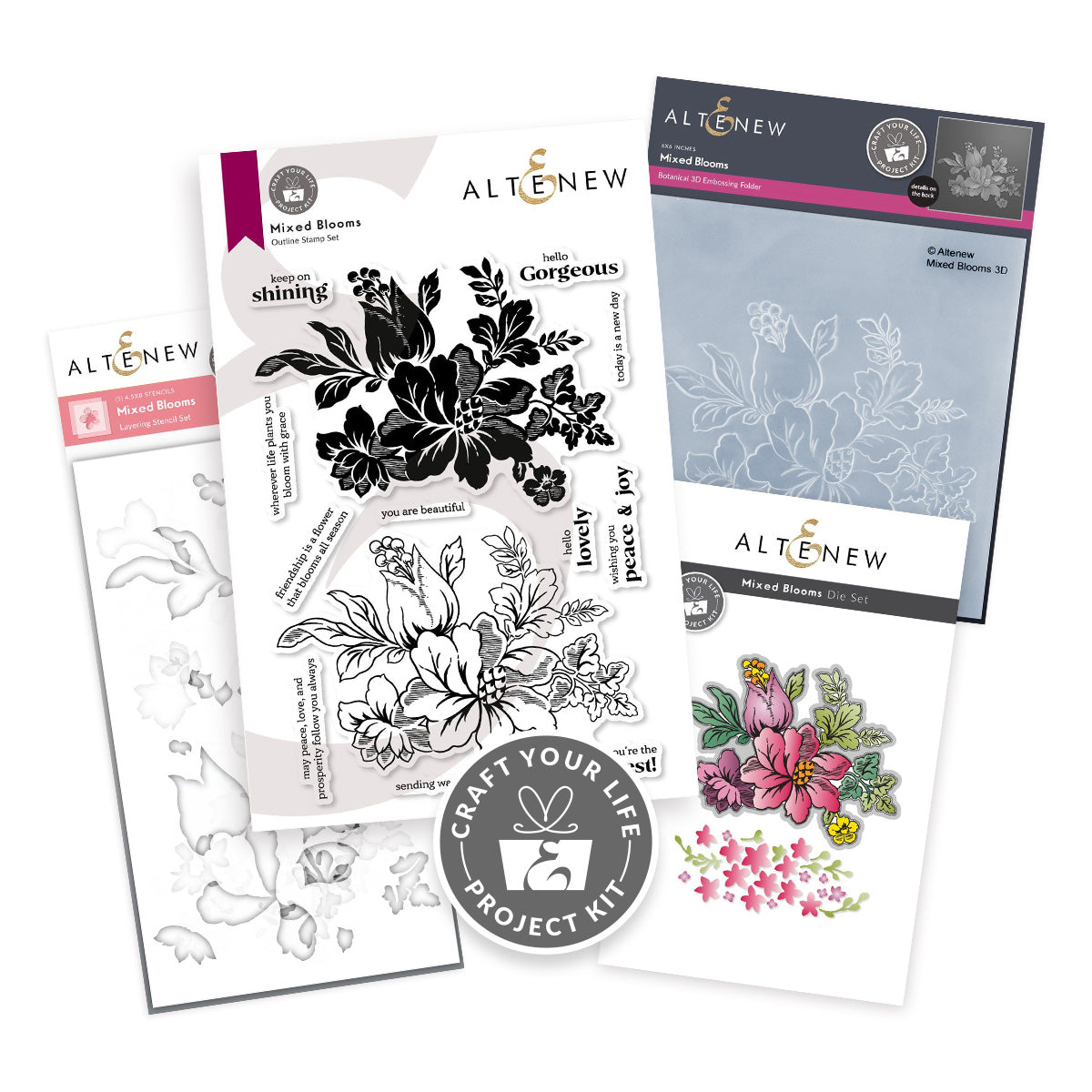 Craft Your Life Project Kit Craft Your Life Project Kit: Mixed Blooms