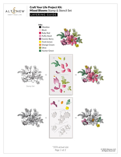 Craft Your Life Project Kit Craft Your Life Project Kit: Mixed Blooms