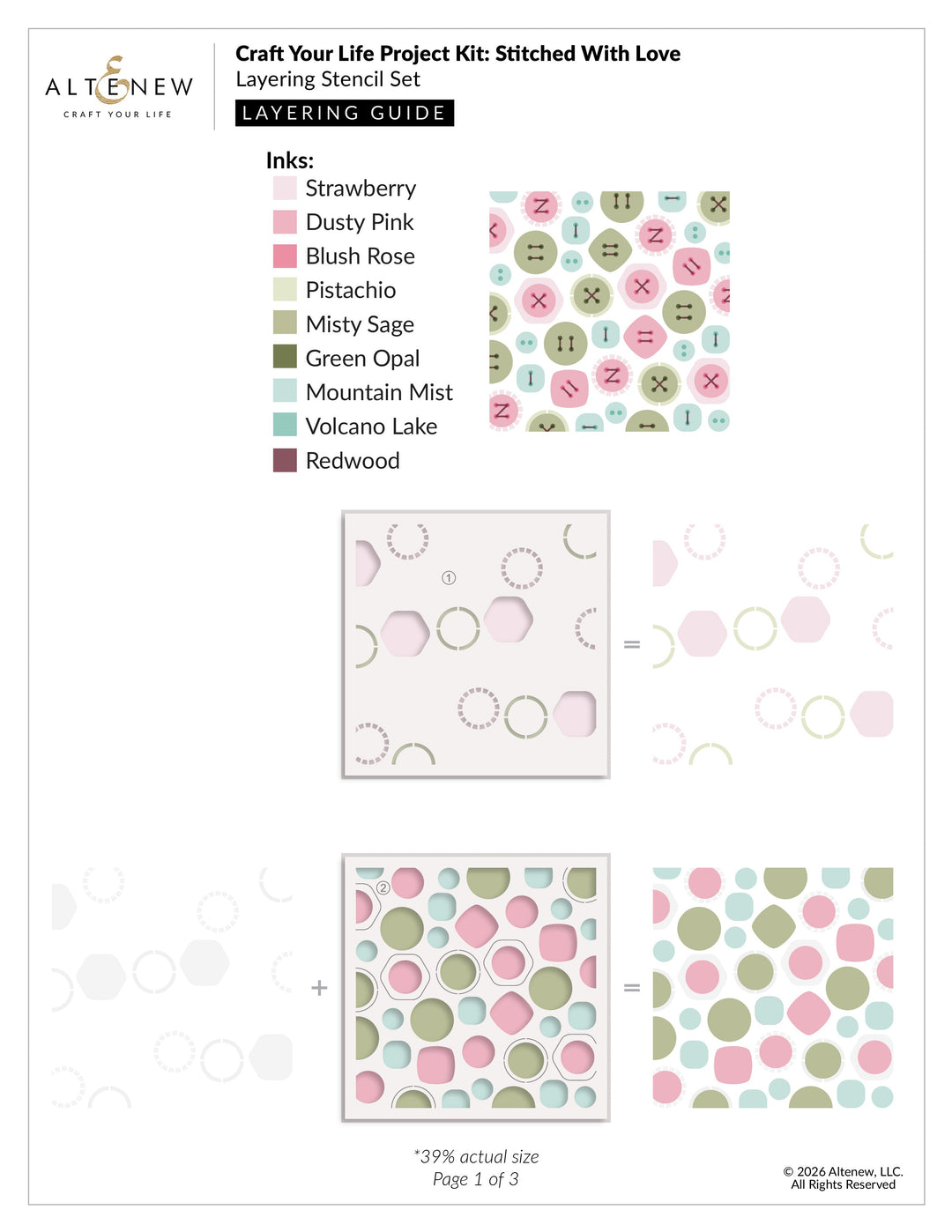 Craft Your Life Project Kit Craft Your Life Project Kit: Stitched With Love