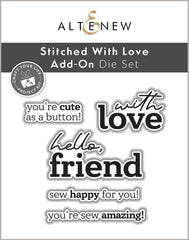 Craft Your Life Project Kit Craft Your Life Project Kit: Stitched With Love & Add-On Die Bundle