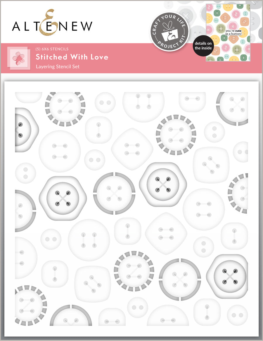Craft Your Life Project Kit Craft Your Life Project Kit: Stitched With Love & Add-On Die Bundle