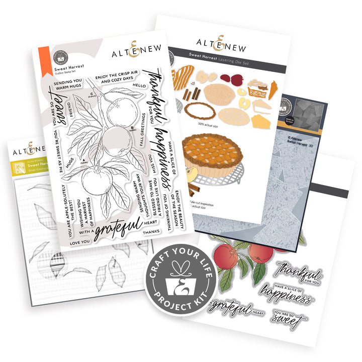 Craft Your Life Project Kit Craft Your Life Project Kit: Sweet Harvest & Add-on Die Bundle