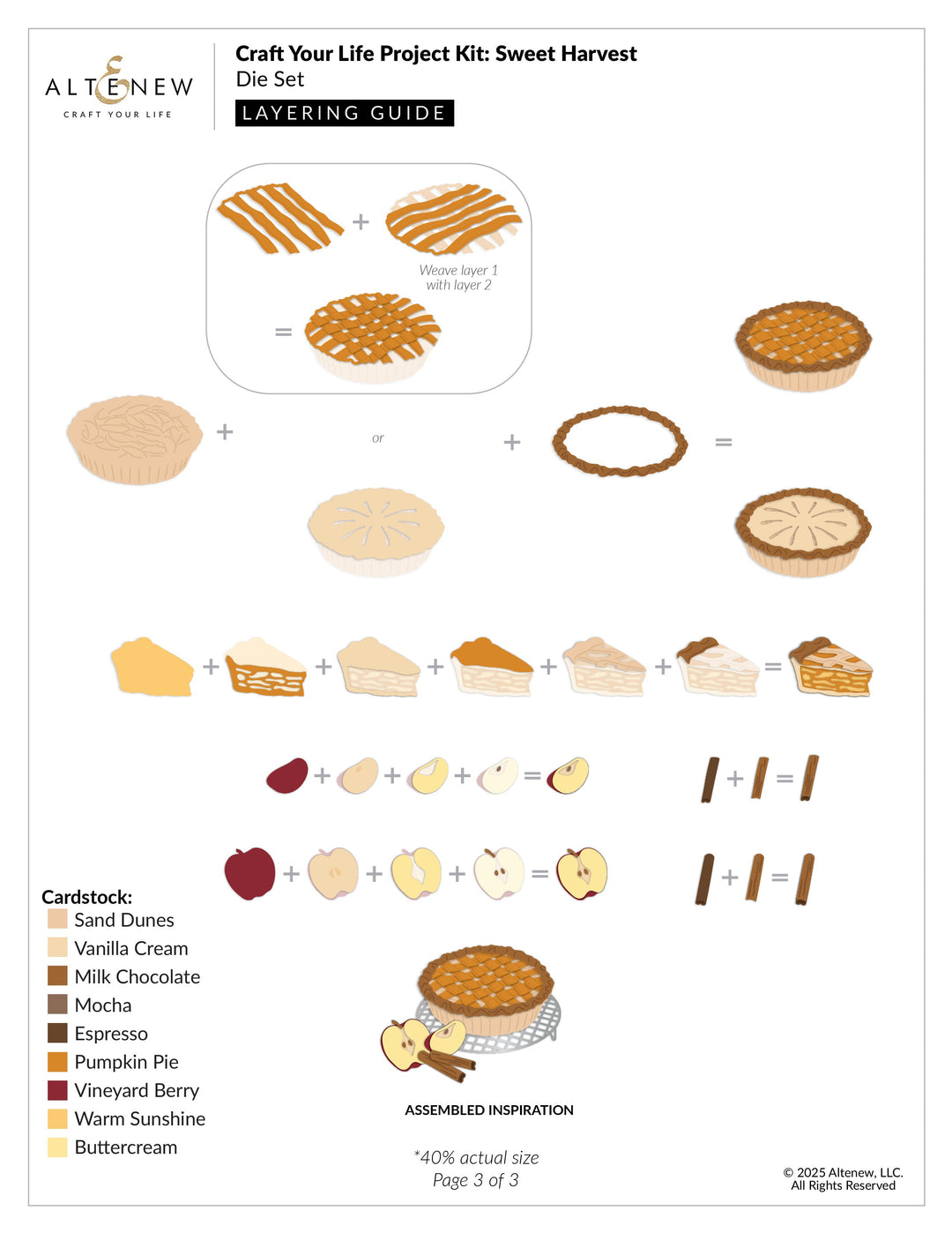 Craft Your Life Project Kit Craft Your Life Project Kit: Sweet Harvest & Add-on Die Bundle