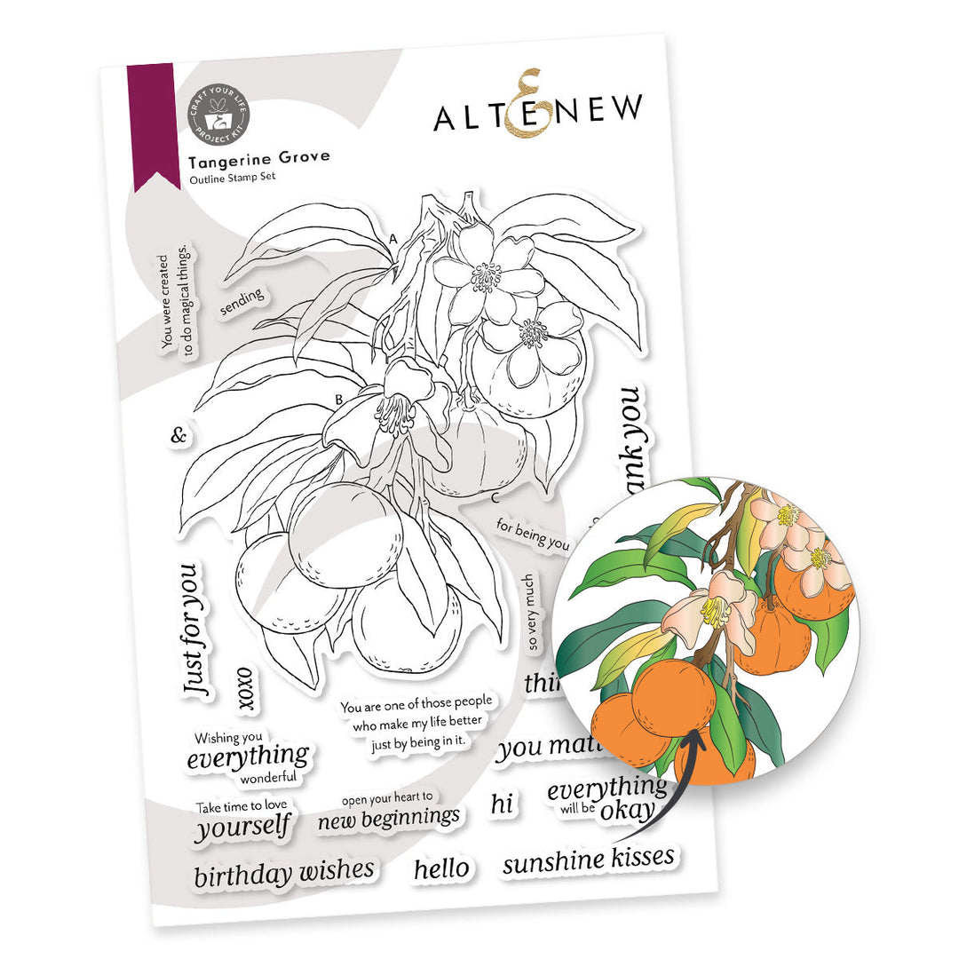 Craft Your Life Project Kit Craft Your Life Project Kit: Tangerine Grove