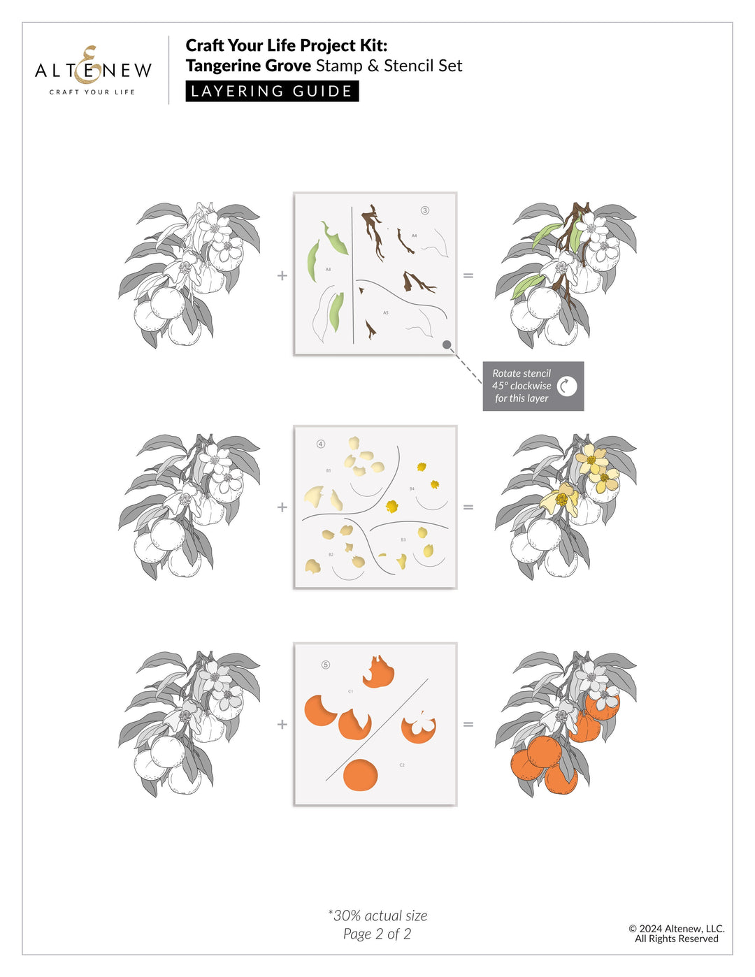 Craft Your Life Project Kit Craft Your Life Project Kit: Tangerine Grove