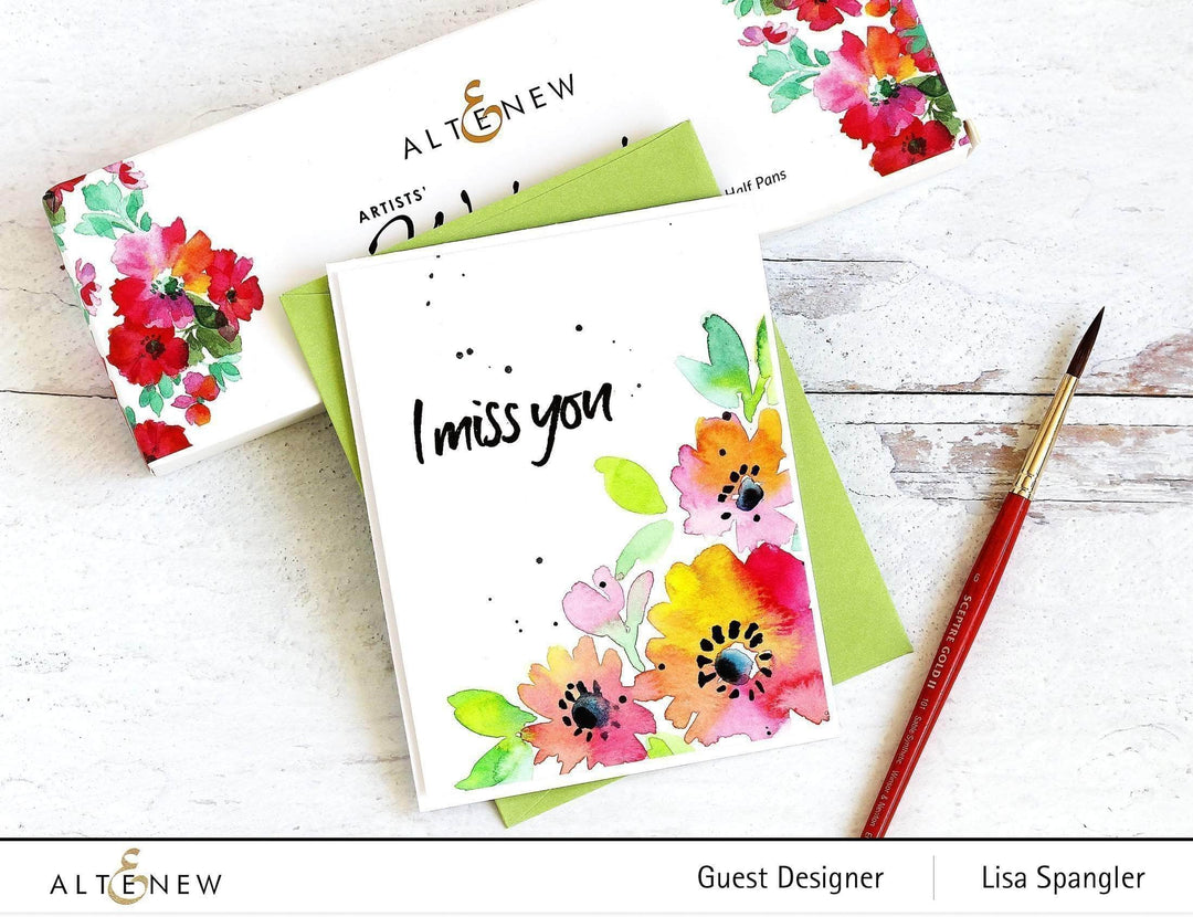 Craft Your Life Project Kit Craft Your Life Project Kit: Tangerine Grove & Artists' Watercolor 24 Pan Set Bundle
