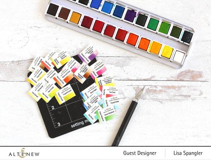 Craft Your Life Project Kit Craft Your Life Project Kit: Tangerine Grove & Artists' Watercolor 24 Pan Set Bundle