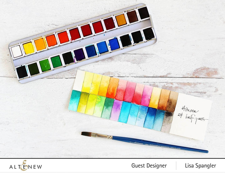 Craft Your Life Project Kit Craft Your Life Project Kit: Tangerine Grove & Artists' Watercolor 24 Pan Set Bundle