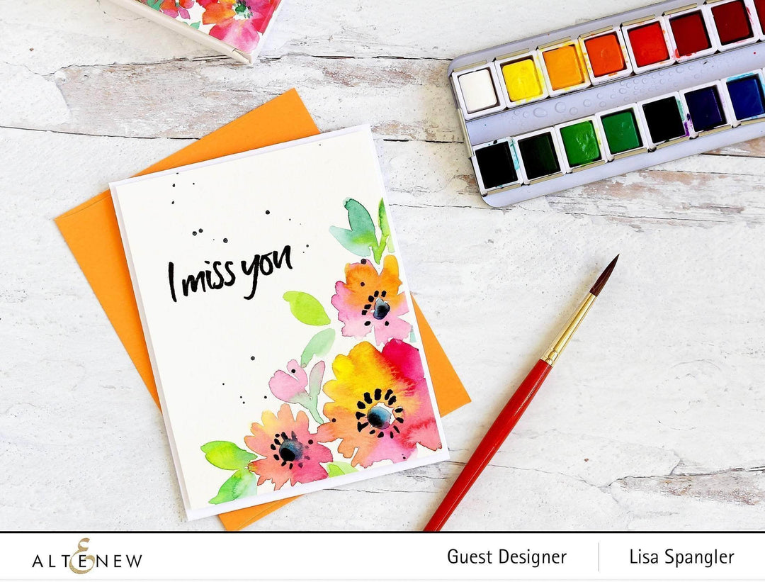 Craft Your Life Project Kit Craft Your Life Project Kit: Tangerine Grove & Artists' Watercolor 24 Pan Set Bundle