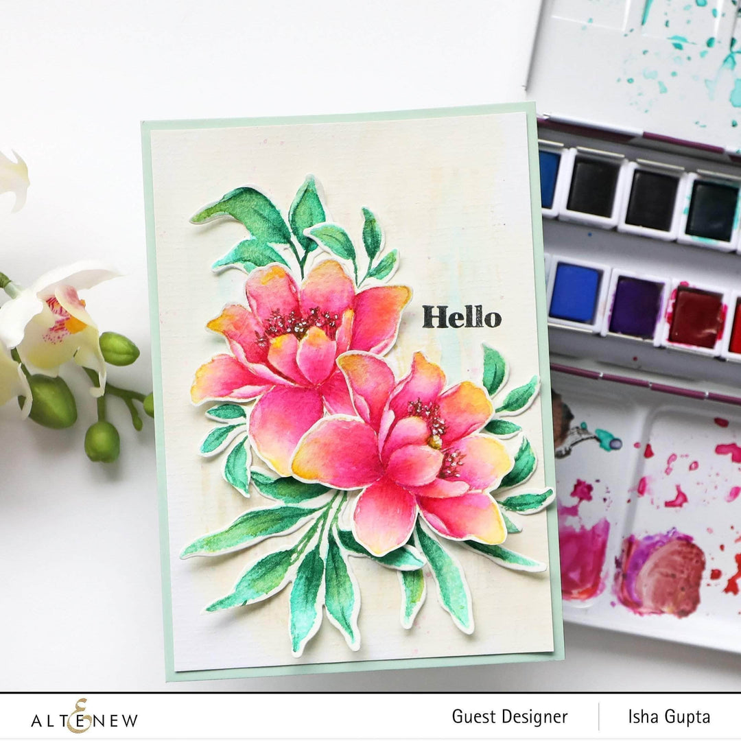 Craft Your Life Project Kit Craft Your Life Project Kit: Tangerine Grove & Artists' Watercolor 24 Pan Set Bundle