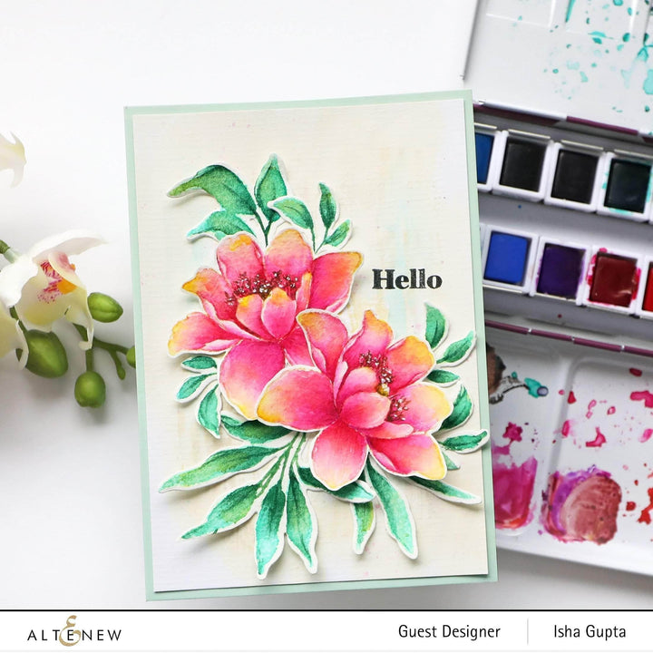 Craft Your Life Project Kit Craft Your Life Project Kit: Tangerine Grove & Artists' Watercolor 24 Pan Set Bundle