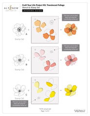 Craft Your Life Project Kit Craft Your Life Project Kit: Translucent Foliage