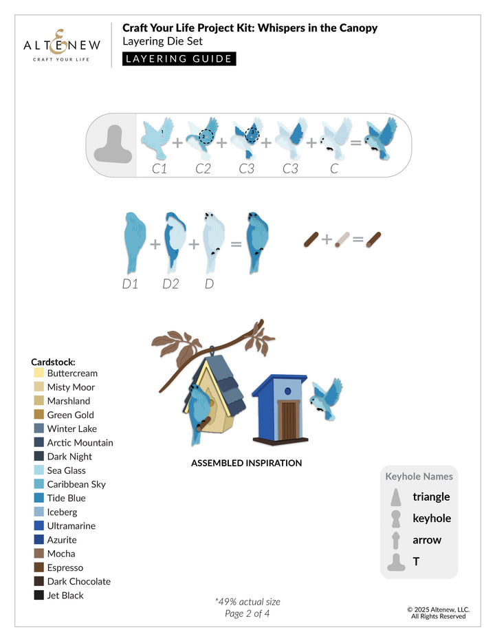 Craft Your Life Project Kit Craft Your Life Project Kit: Whispers in the Canopy & Add-On Die Bundle