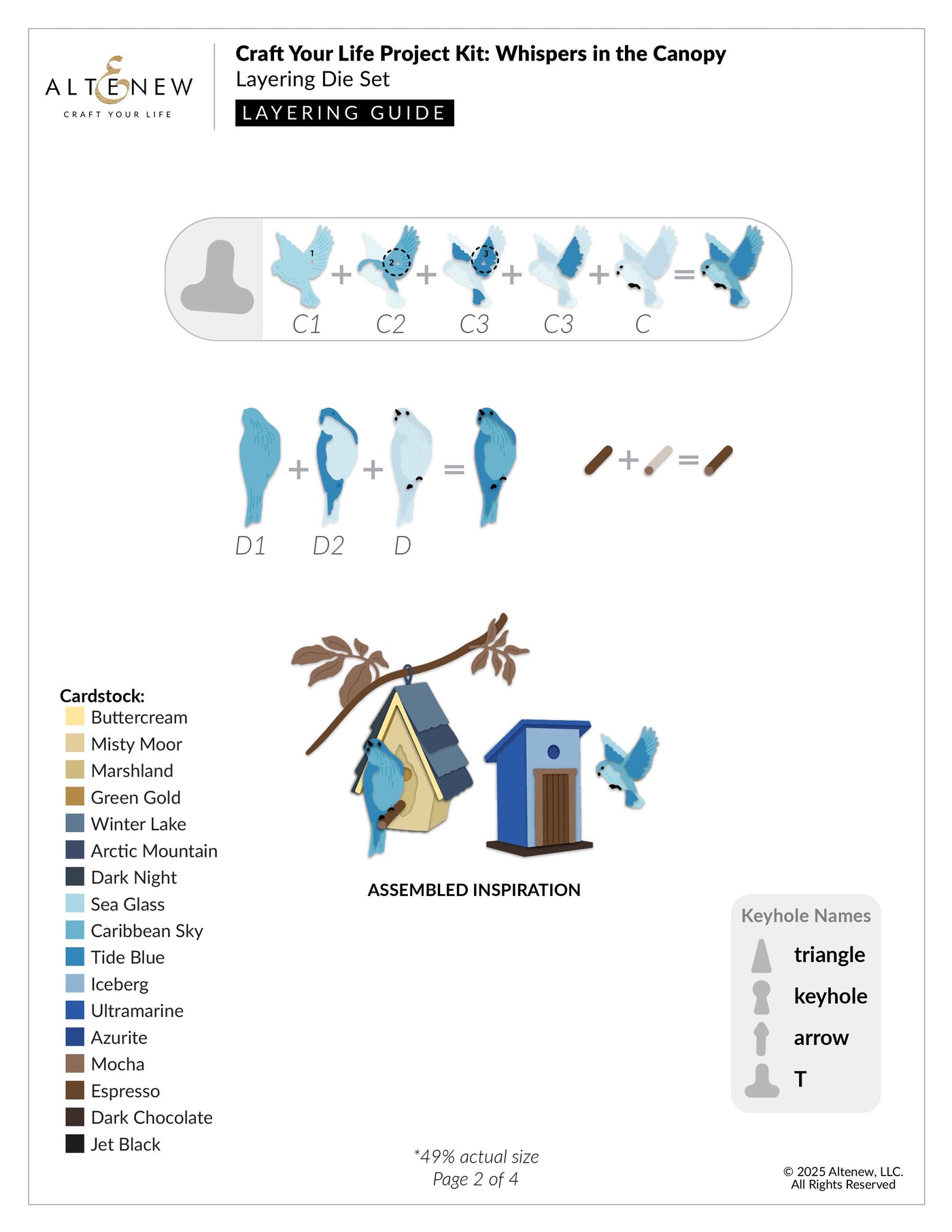 Craft Your Life Project Kit Craft Your Life Project Kit: Whispers in the Canopy & Add-On Die Bundle