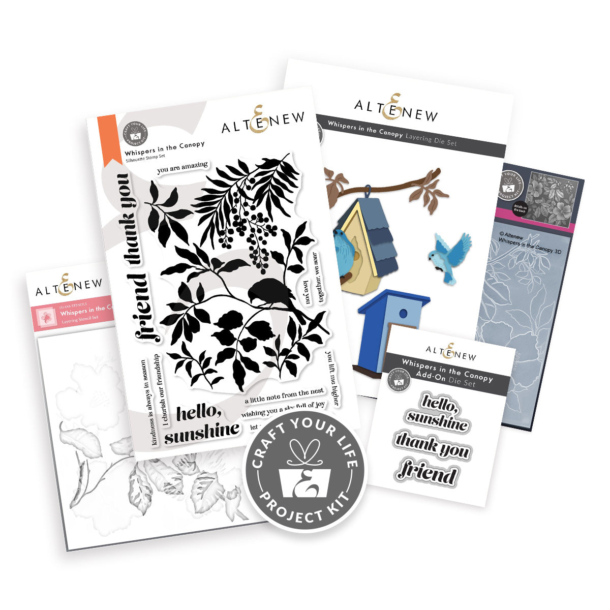 Craft Your Life Project Kit Craft Your Life Project Kit: Whispers in the Canopy & Add-On Die Bundle