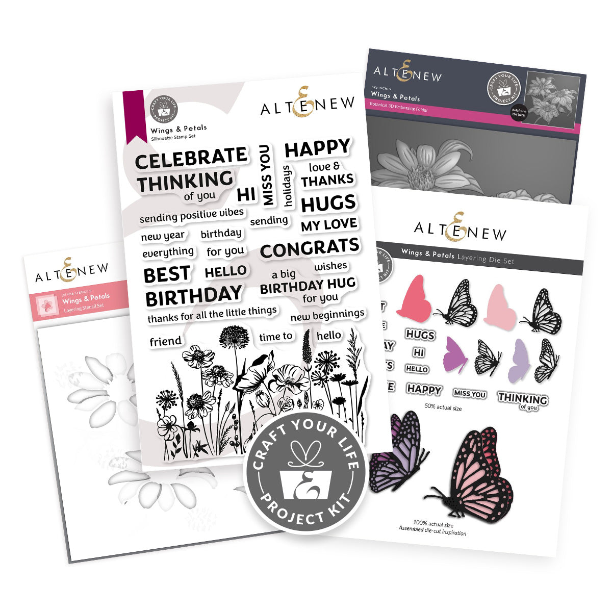 Craft Your Life Project Kit Craft Your Life Project Kit: Wings & Petals