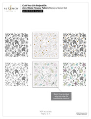 Craft Your Life Project Kit Craft Your Life Project Kit: Zero-Waste Flowery Pattern