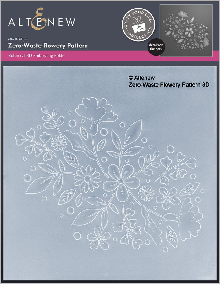 Craft Your Life Project Kit Craft Your Life Project Kit: Zero-Waste Flowery Pattern