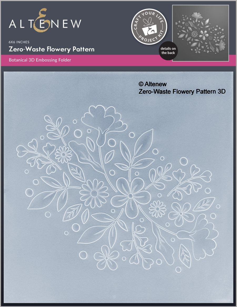 Craft Your Life Project Kit Craft Your Life Project Kit: Zero-Waste Flowery Pattern