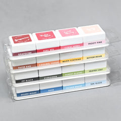 Decals Mini Ink Cube Label Set - All Crisp Dye Ink Colors (6 Sheets)
