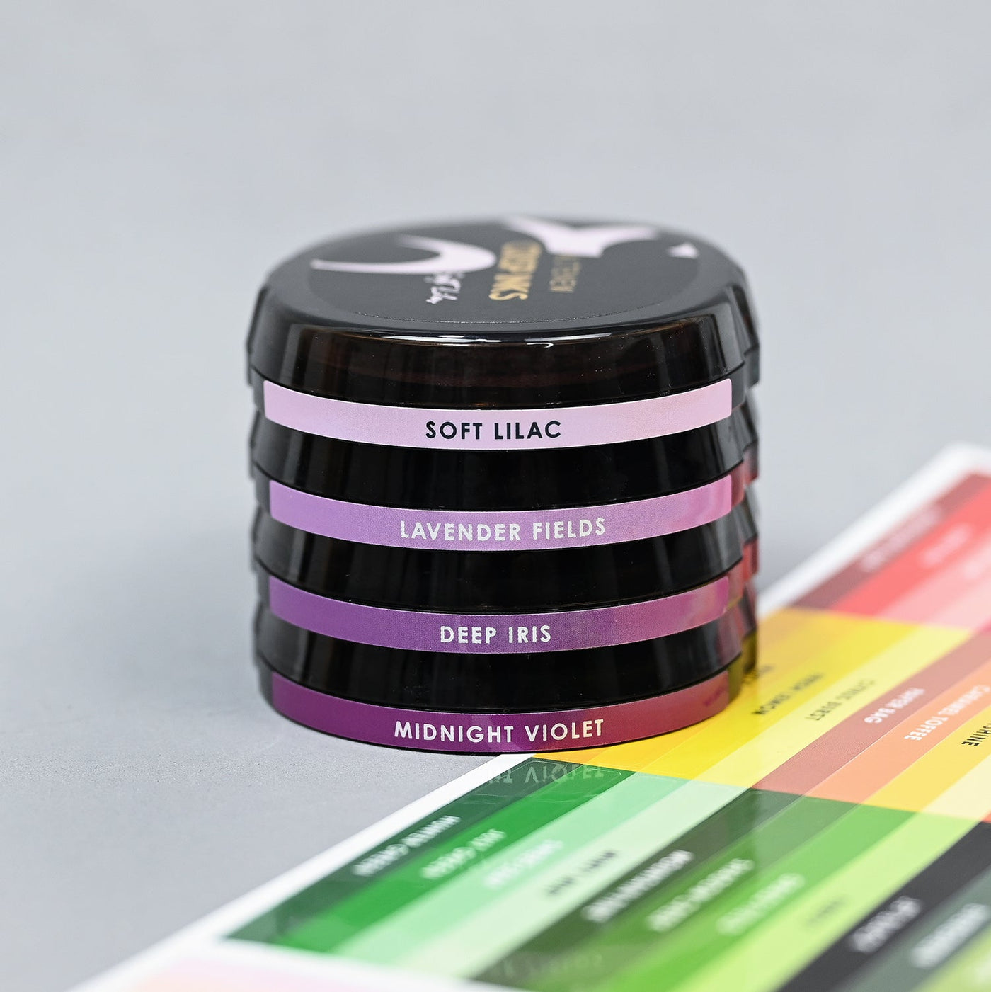 Decals Oval Ink Side Label Set - All Crisp Dye Ink Colors (3 Sheets)