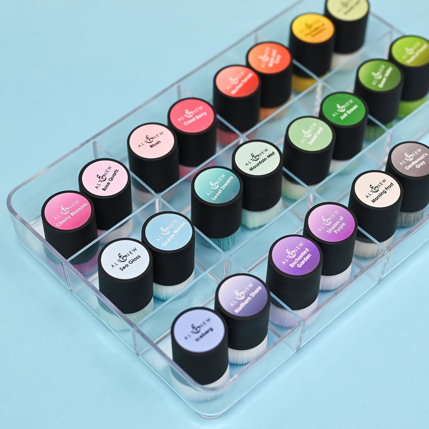Decals Small Ink Blending Brush Label Set - All Crisp Dye Ink Colors (4 Sheets)