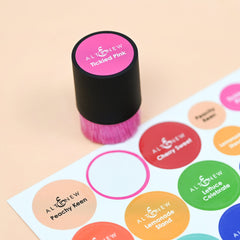 Decals Small & Mini Blending Brushes Label Set - 2023 Amy Tangerine Collection