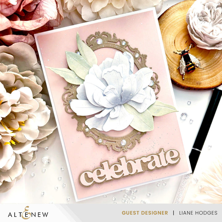 Die and Embellishment Bundle Sparkled Frame Die & Gem Sparkles Bundle