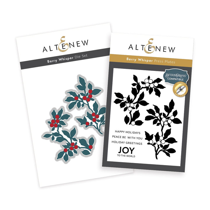 Die & Betterpress Plate Bundle Berry Whisper