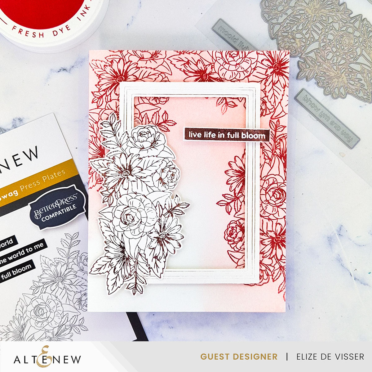 Die & Betterpress Plate Bundle Blossoming Bliss Bundle