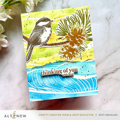Die & Betterpress Plate Bundle Chickadee Chirps