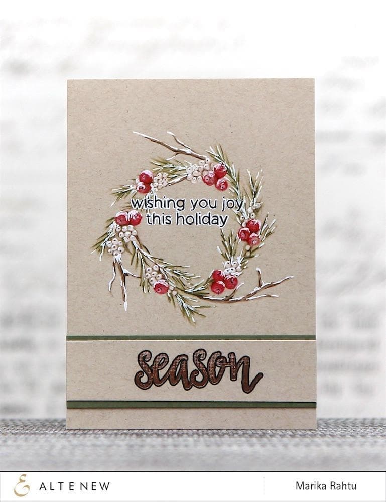 Die Bundle Christmas Season & Halftone Holidays Die Bundle