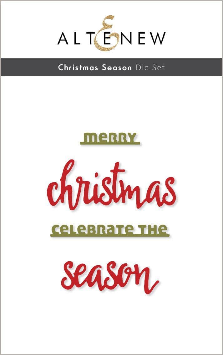 Die Bundle Christmas Season & Halftone Holidays Die Bundle