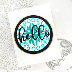 Die Bundle Circled Greetings Die Bundle