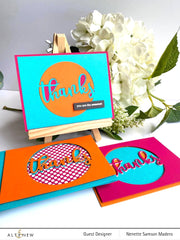 Die Bundle Circled Greetings Die Bundle