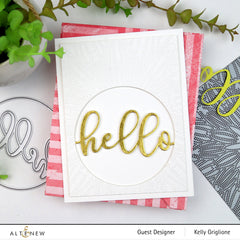 Die Bundle Circled Greetings Die Bundle