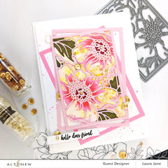 Die Bundle Dog Rose Panel A & B
