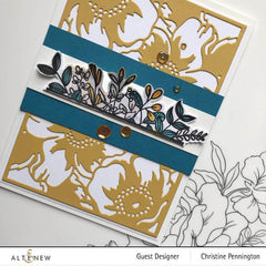 Die Bundle Dog Rose Panel A & B