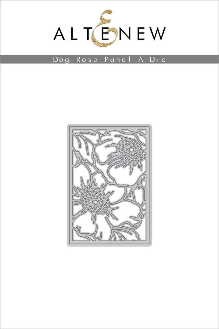 Die Bundle Dog Rose Panel A & B