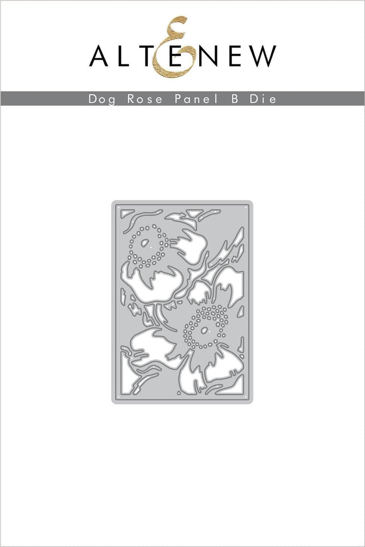 Die Bundle Dog Rose Panel A & B