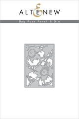 Die Bundle Dog Rose Panel A & B