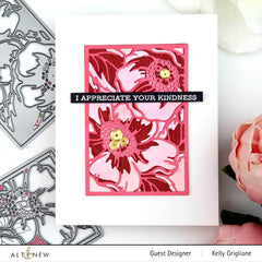 Die Bundle Dog Rose Panel A & B